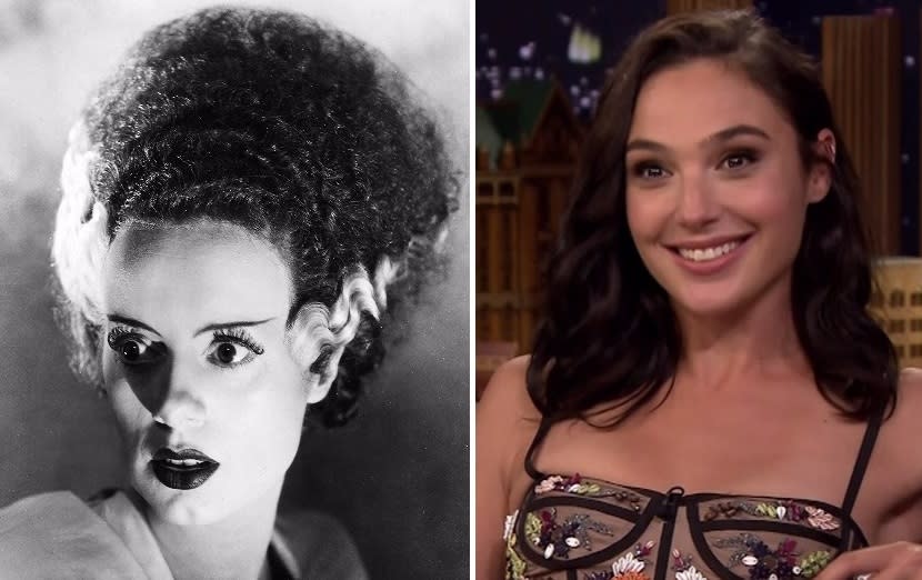 Gal Gadot may be in line to play the Bride of Frankenstein (credit: Universal/NBC)