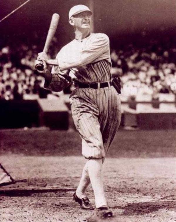 Chicago White Sox outfielder Shoeless Joe Jackson.