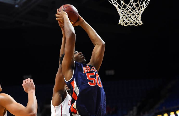 Austin Wiley was originally supposed to arrive at Auburn next summer. Instead, he'll play his third game for the Tigers Friday night. (Auburn Athletics)