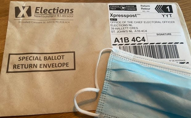 Elections NL says ballots returned in the wrong declaration envelope won't be spoiled.