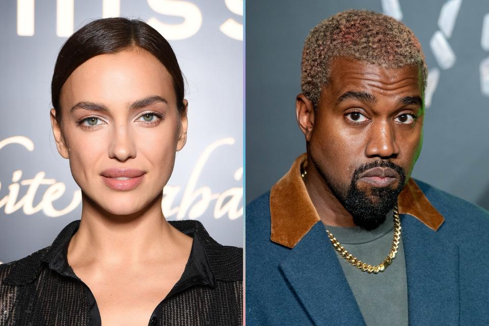 Irina Shayk Reportedly Likes Kanye West "as a Friend"