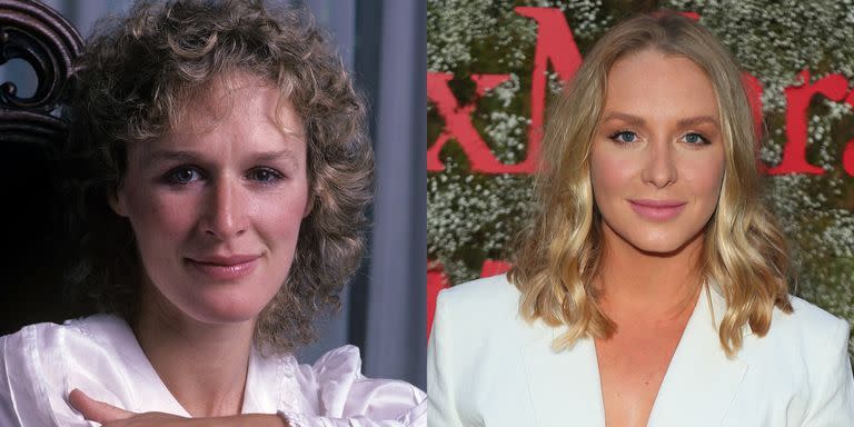 Glenn Close and Annie Starke in Their Early 30s