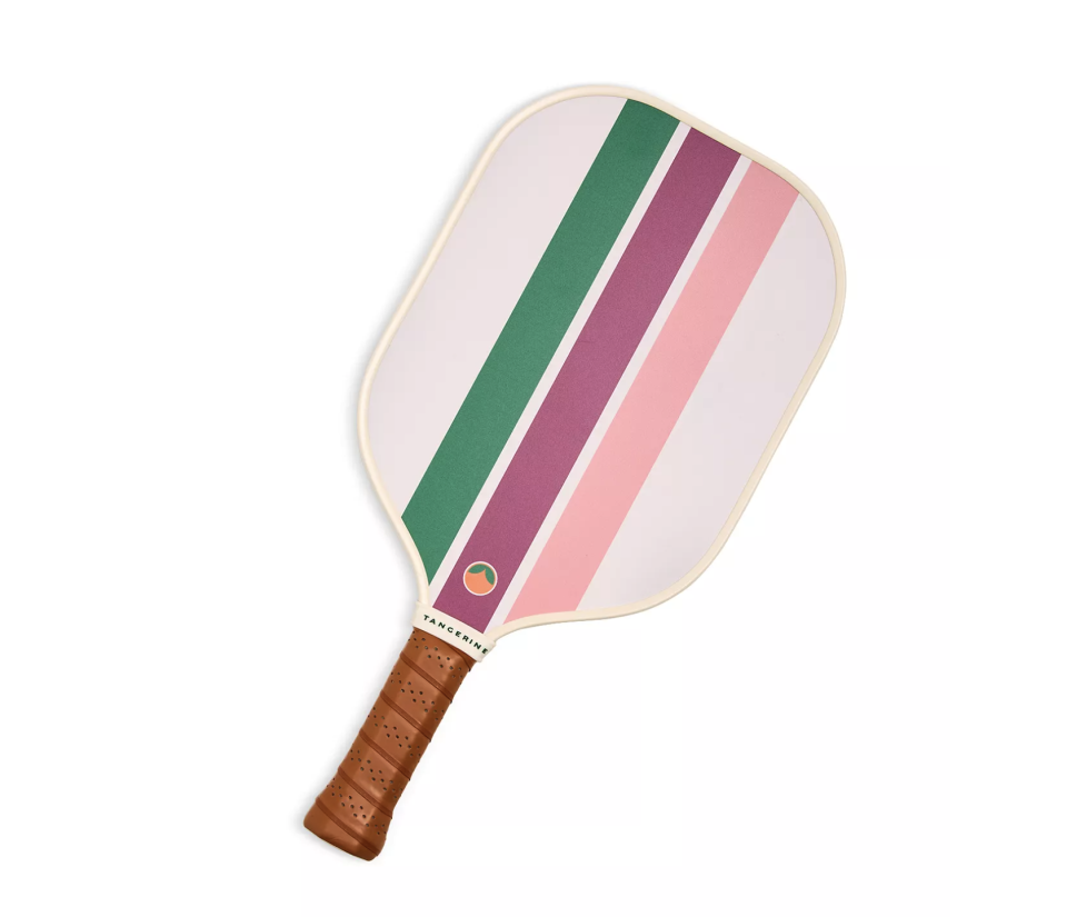 <p><a href="https://go.redirectingat.com?id=74968X1596630&url=https%3A%2F%2Fwww.bloomingdales.com%2Fshop%2Fproduct%2Ftangerine-nantucket-stripe-pickleball-paddle&sref=https%3A%2F%2Fwww.elle.com%2Ffashion%2Fshopping%2Fg45576276%2Fwhite-elephant-gift-ideas-for-her%2F" rel="nofollow noopener" target="_blank" data-ylk="slk:Shop Now;elm:context_link;itc:0;sec:content-canvas" class="link ">Shop Now</a></p><p>Nantucket Stripe Pickleball Paddle</p><p>bloomingdales.com</p><p>$85.00</p>