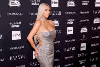 <p>As one of the world's most photographed women, Kim K opened up about her biggest insecurity to <em><a rel="nofollow noopener" href="http://www.harpersbazaar.com/fashion/photography/a16784/kanye-west-kim-kardashian-interview/" target="_blank" data-ylk="slk:Harper's Bazaar;elm:context_link;itc:0;sec:content-canvas" class="link ">Harper's Bazaar</a> </em>in 2016.</p><p>"My biggest insecurity is looking fat sometimes. I really do take it seriously. I try to do what I can and diet to stay in shape and it does make me insecure when I’m heavy."</p>