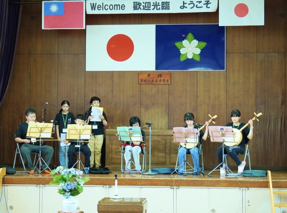 高雄市偏鄉小校赴日交流。   圖：高雄市興達國小提供