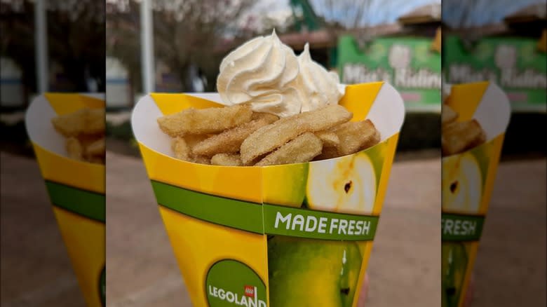 Apple fries at Legoland