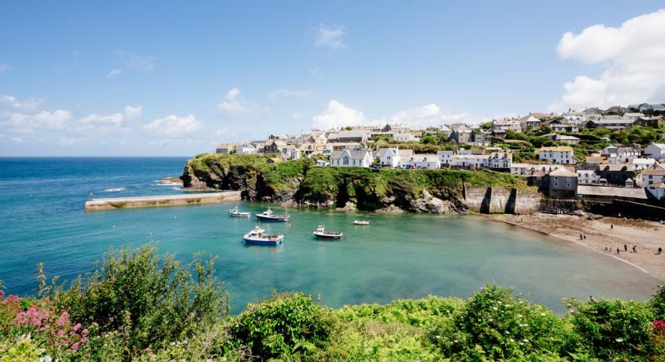 Port Isaac in Cornwall, England (Getty)