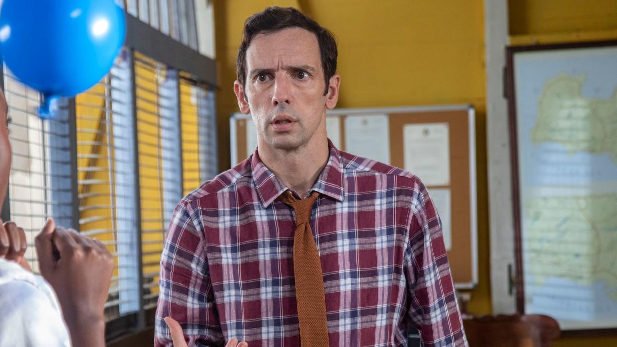 Ralf Little in Death in Paradise