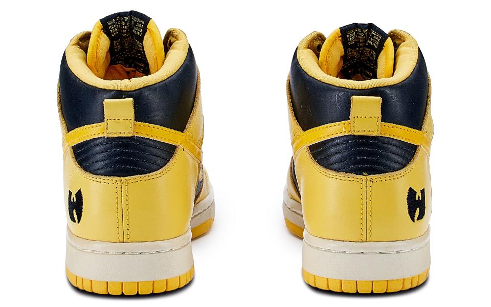 Nike Dunk High ‘Wu-Tang’ (1999) (Heel). Credit: Sotheby’s