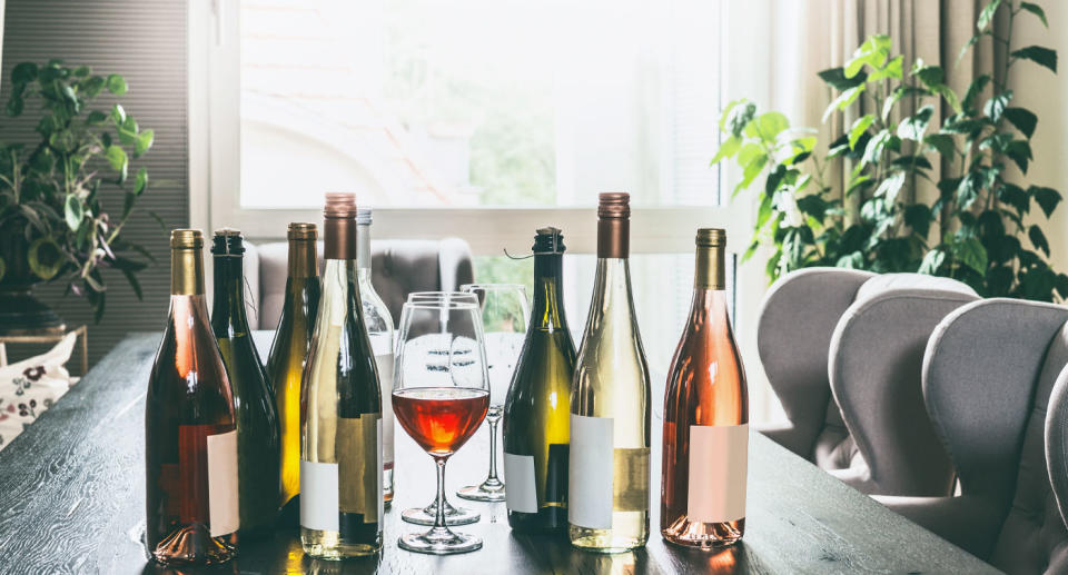 File photo of alcohol on a dining table after a baby died from alcohol poisoning in China during its birth celebrations. 