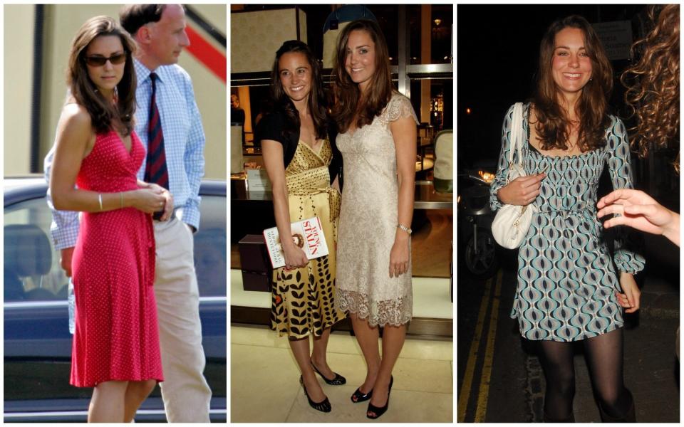 The slinky dress: Kate's glossy style is inspiring a new generation of Sloane Rangers