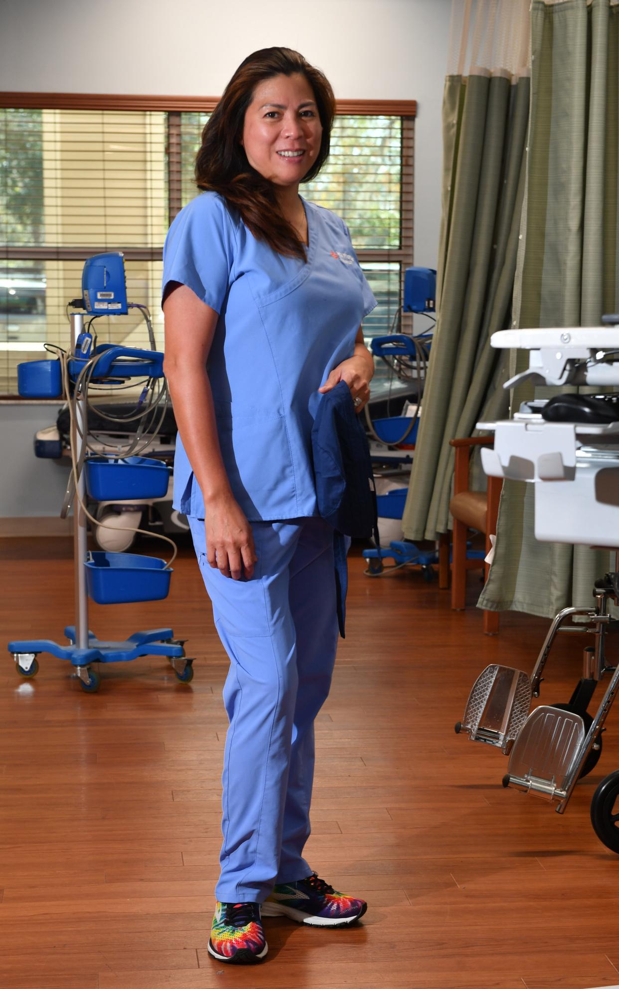 Henrissa Summers is a surgical technologist at HCA Florida Sarasota Doctors Hospital. After suffering a mini-stroke in 2014, a doctors suggestion that she walk at least 500 steps a day, set her down a path that led to half-marathons, marathons and finally ultra marathons.