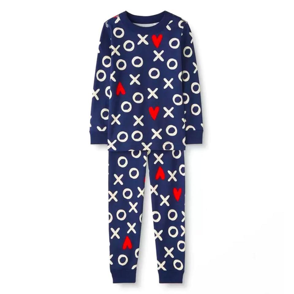 2) XOXO Long John Pajama Set