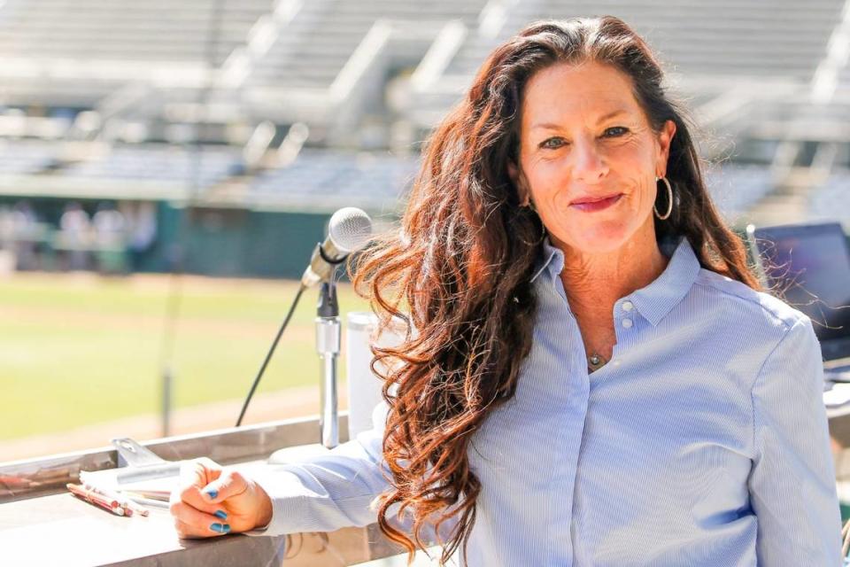 C.J. Silas celebrates 20 years as Cal Poly’s public address announcer for baseball this year. Courtesy C.J. Silas