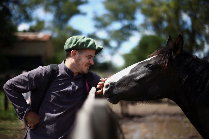 Argentinian woman gives mistreated horses second chance of life in a sanctuary