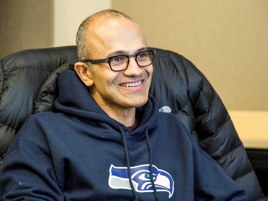 satya nadella seahawks