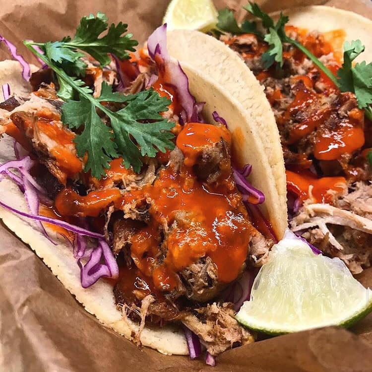 Pork carnitas tacos are among customer favorites at Corner Taco in Five Points. The restaurant was at the forefront of the food truck movement in Jacksonville.