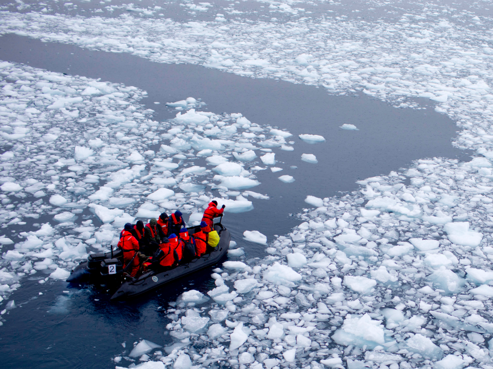 Scientists are studying the hot rocks to see how they’ll affect future ice shifts.