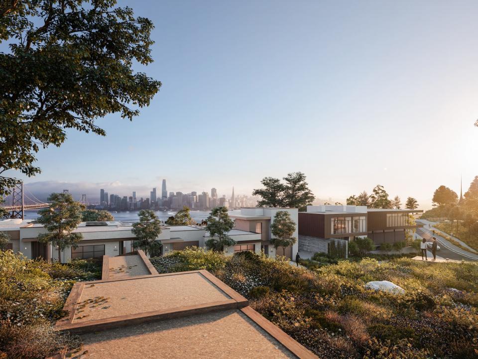 Yerba Buena Island Courtyard Townhomes_Arechitecture by Hart Howerton