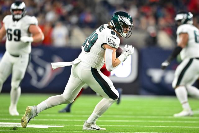 Philadelphia Eagles' Dallas Goedert returns to practice