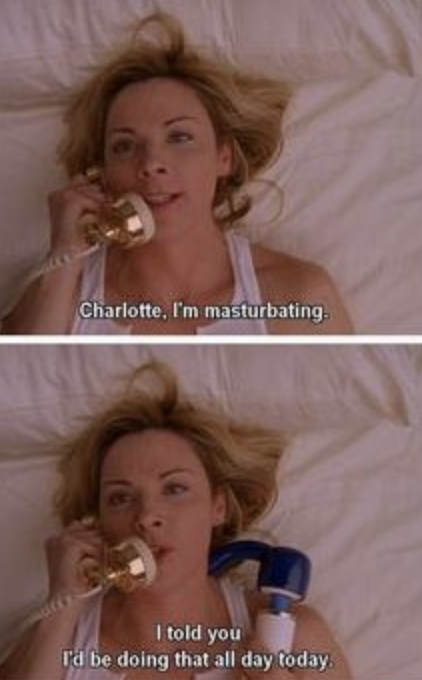 Kim Cattrall in "Sex and the City"