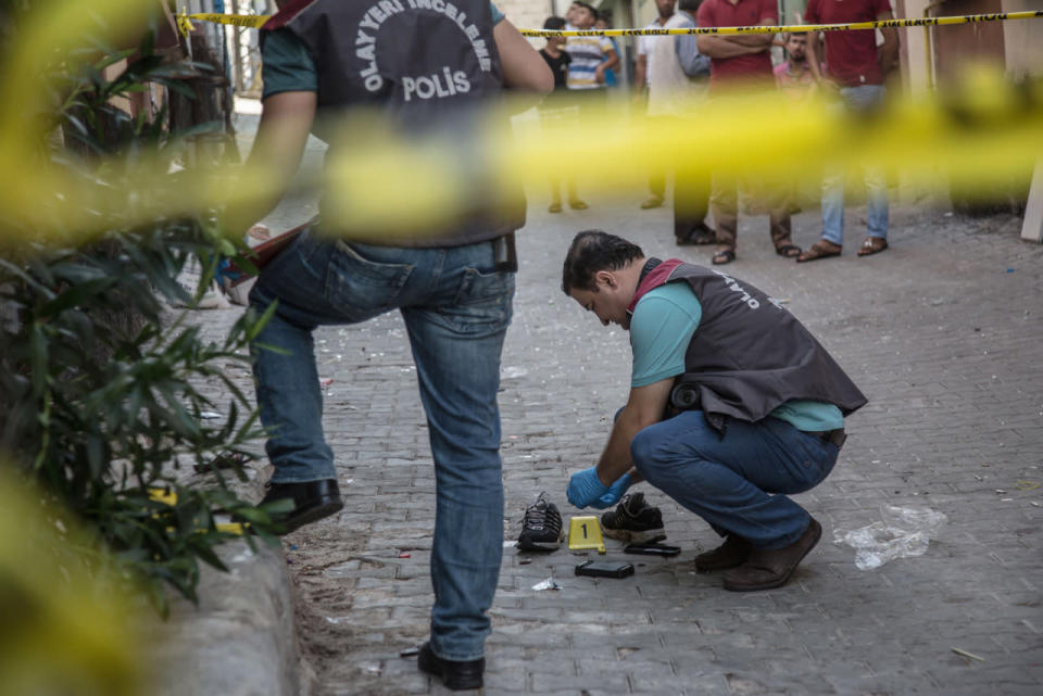Young suicide bomber attacks Turkish wedding party