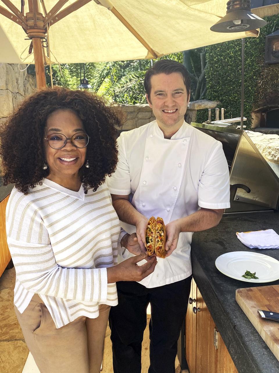 Gayle Found a Bright Side to Working From Home: Taco Tuesdays at Oprah's House