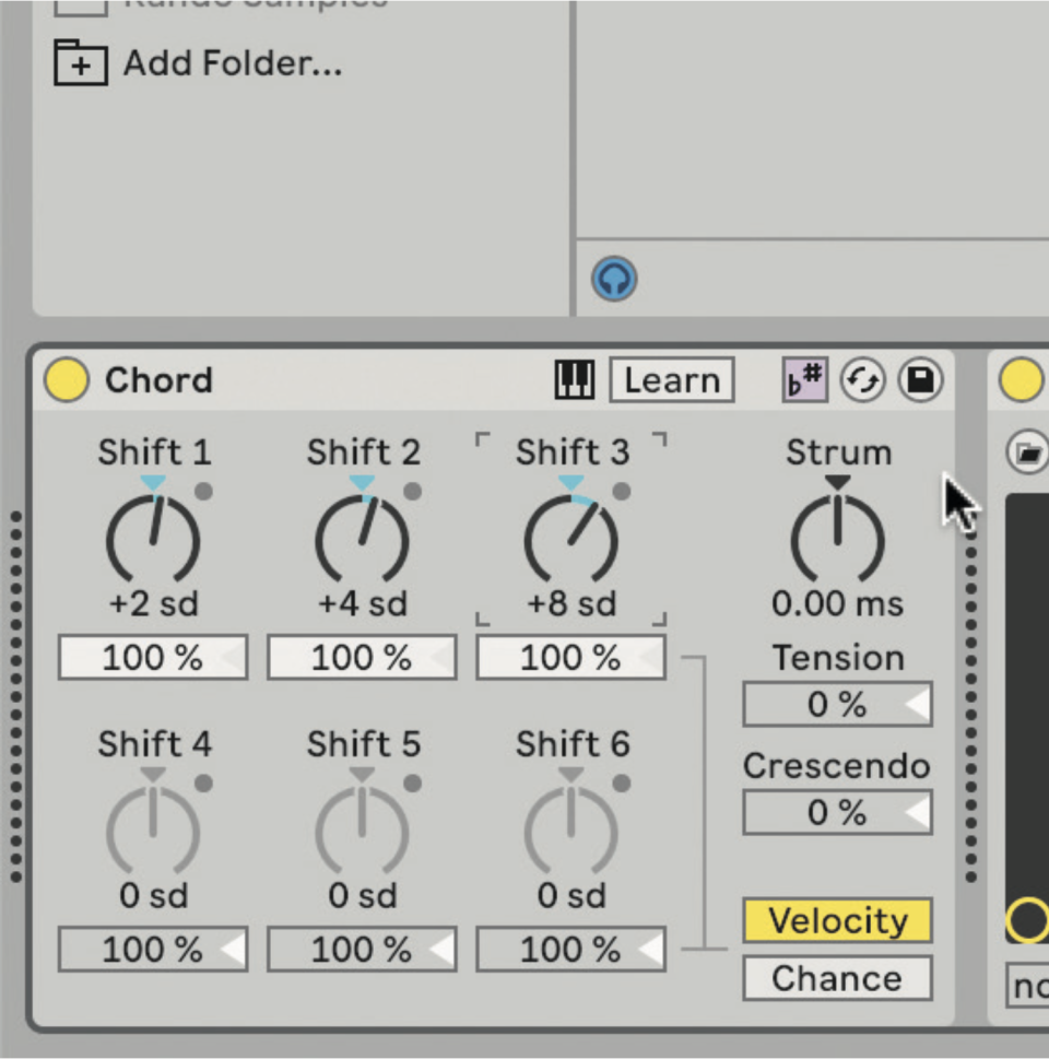 Using scales in Ableton Live 12 no.2