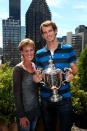 <p>Family ties: Murray and his mother Judy celebrate his US Open win. (Getty Images) </p>