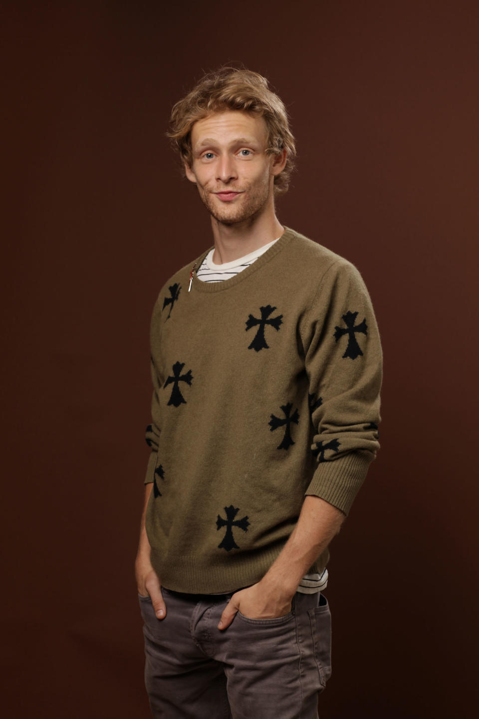 TORONTO, ON - SEPTEMBER 13: Actor Johnny Lewis of "Livid" poses during the 2011 Toronto International Film Festival at the Guess Portrait Studio on September 13, 2011 in Toronto, Canada. (Photo by Matt Carr/Getty Images)