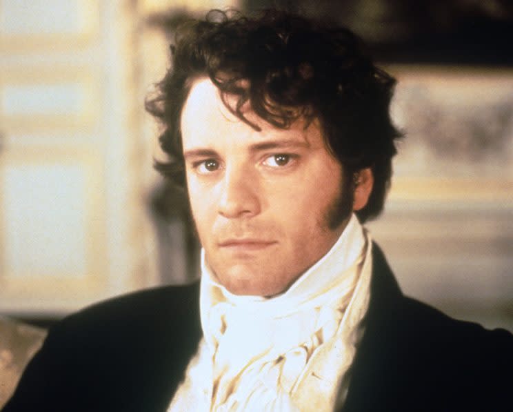 Colin Firth in 1995’s ‘Pride and Prejudice’ (Photo: Everett)<br>