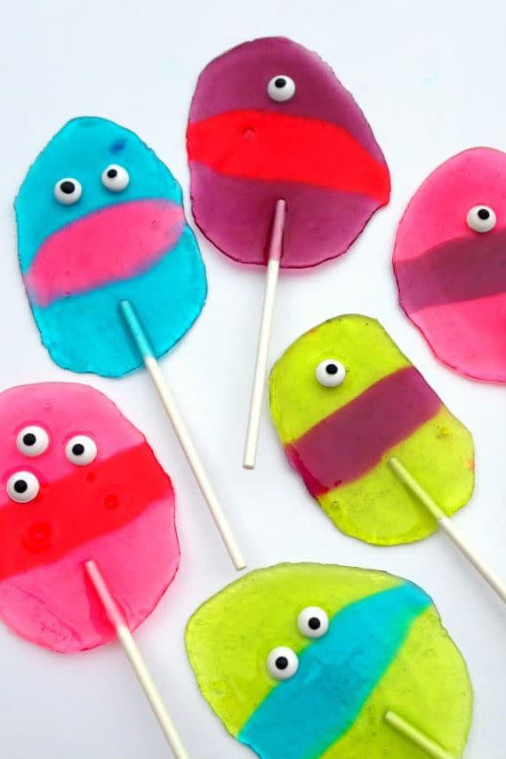 29) Monster Lollipops