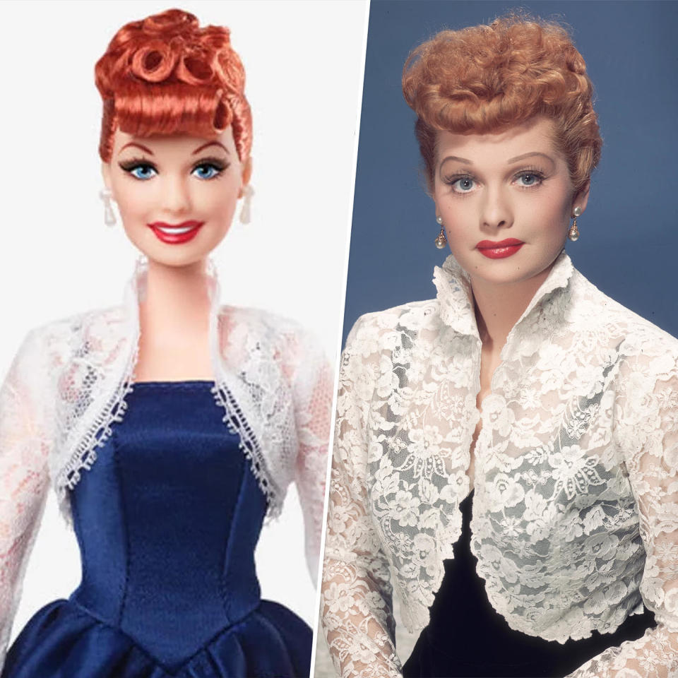 Lucille Ball barbie / Lucille Ball (Mattel / Getty Images)