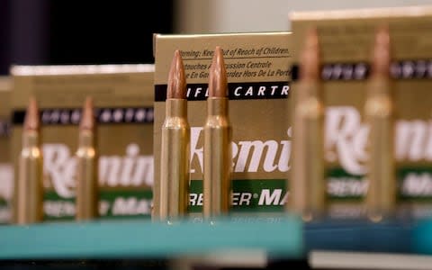 Remington Outdoor Company has filed for bankruptcy protection after months of financial problems - Credit: AP