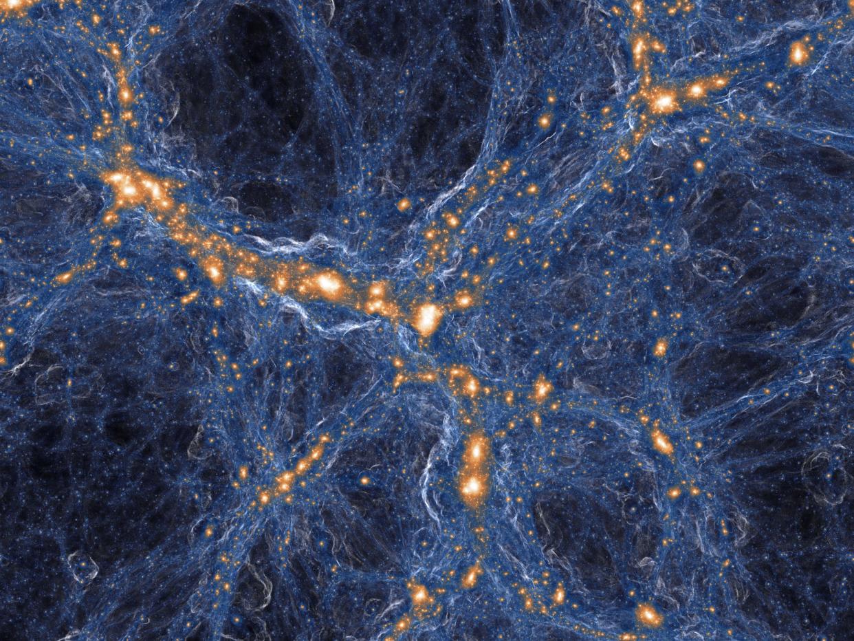 universe evolution timeline supercomputer simulation cosmology illustristng 1