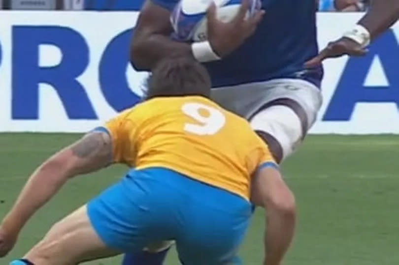 It was expertly done by the scrum-half -Credit:Rugby World Cup TikTok