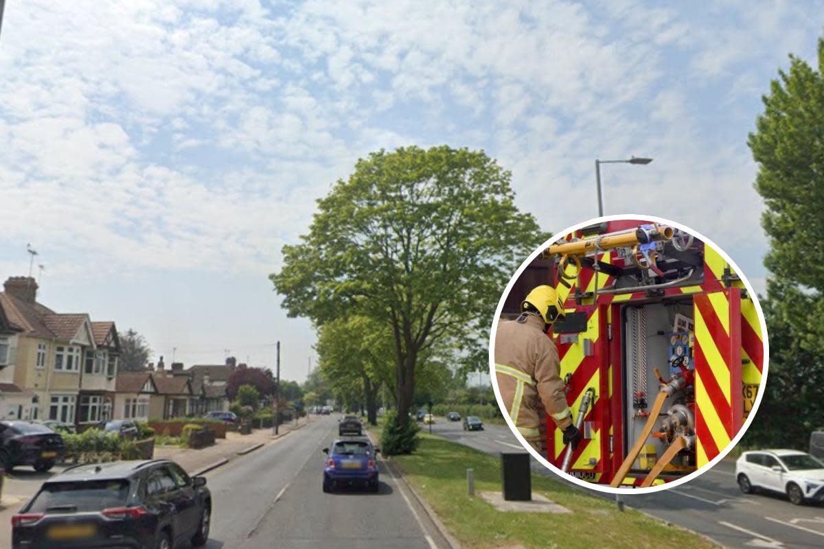 Fire - Eastern Avenue, in Southend <i>(Image: Google Maps)</i>