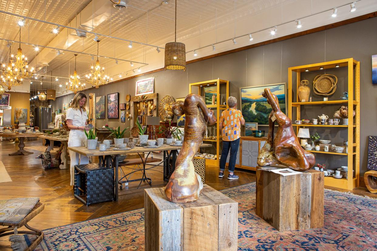The Woodlands Gallery in Hendersonville will be one of several galleries taking part in the Blue Ridge Craft Trails Month.