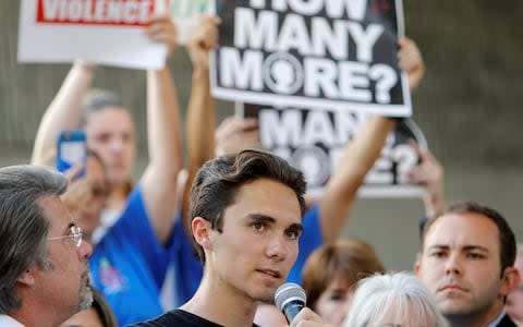 Columbine Parkland shooting Facebook Tumblr Anne Marie Hochhalter  - Credit: Reuters