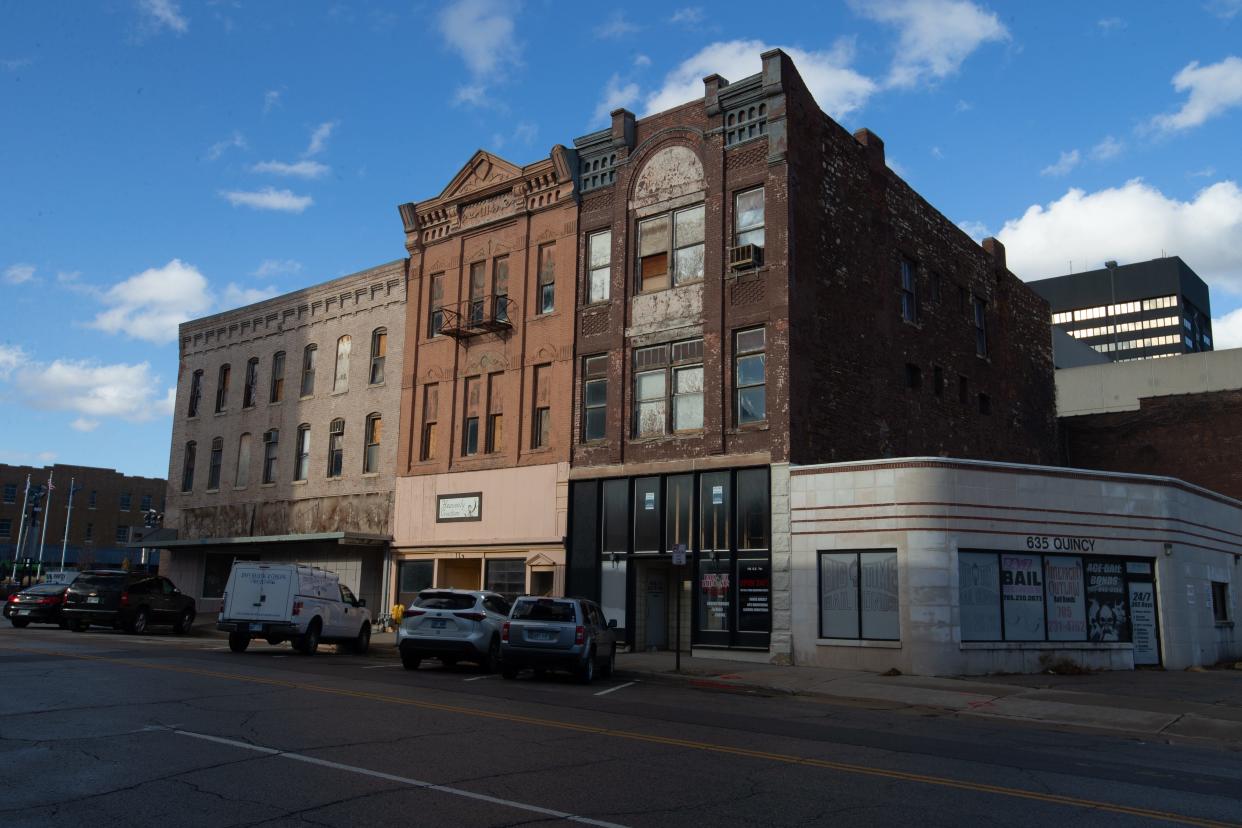 The former Nick Chiles buildings in the area of S.E. 7th and Quincy are back on the market.