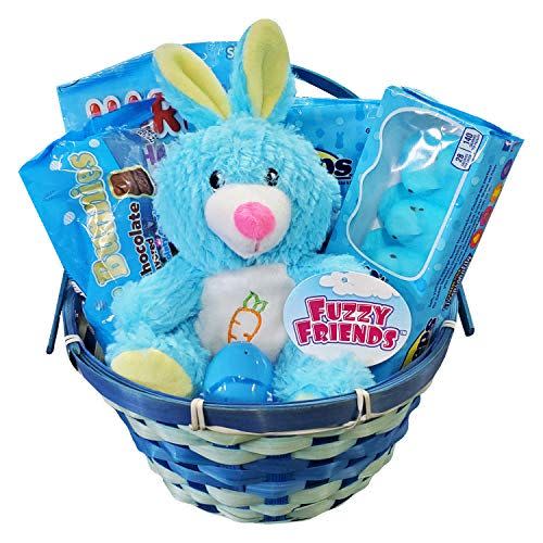 11) Blue Premade Easter Basket