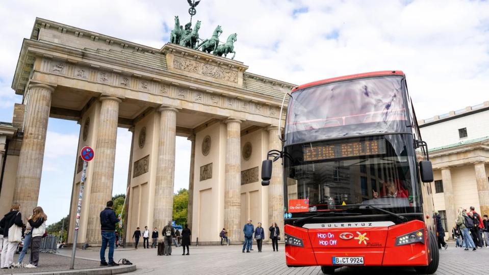 Berlin Red Buses Hop On Hop Off Sightseeing Bus. (Photo: Klook SG)