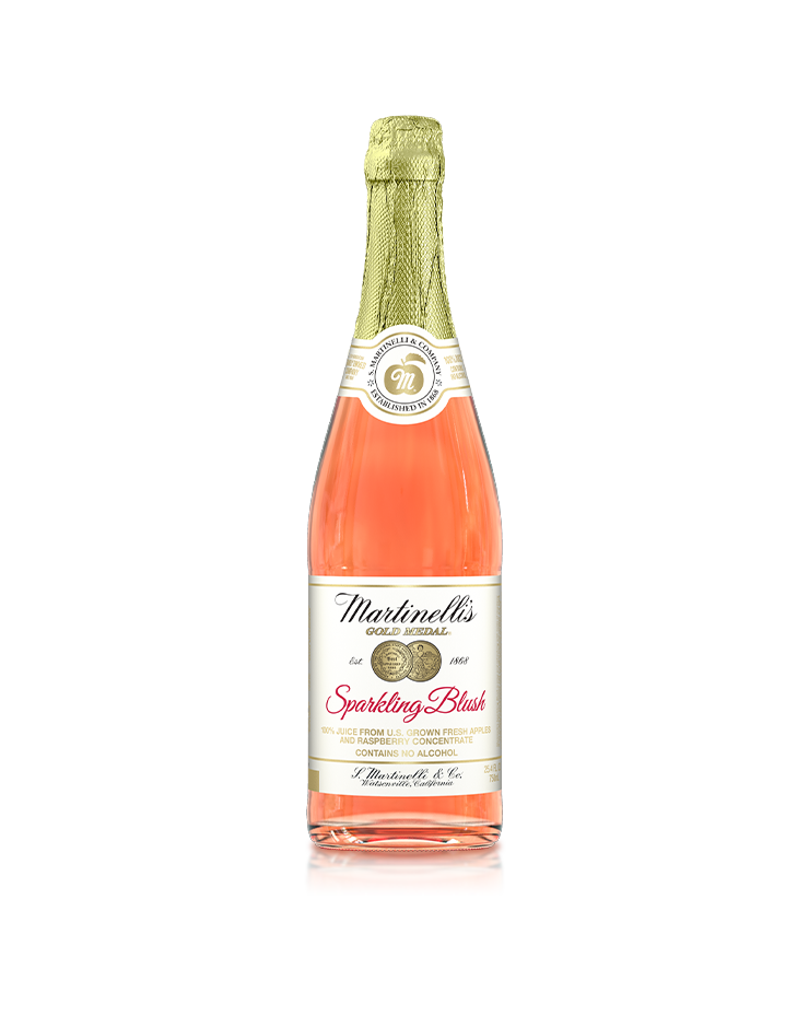 <p>martinellis.com</p><p><strong>$65.00</strong></p><p><a href="https://www.martinellis.com/product/sparkling-blush/" rel="nofollow noopener" target="_blank" data-ylk="slk:Shop Now" class="link ">Shop Now</a></p><p>For a slightly fruiter sip, go for the <strong><a href="https://www.martinellis.com/product/sparkling-blush/" rel="nofollow noopener" target="_blank" data-ylk="slk:Martinellis Sparkling Blush" class="link ">Martinellis Sparkling Blush</a></strong>, a 100-percent juice sparkling drink will give you hints of apple and <a href="https://www.delish.com/cooking/recipe-ideas/a39578398/raspberry-tiramisu-recipe/" rel="nofollow noopener" target="_blank" data-ylk="slk:raspberry" class="link ">raspberry</a>.</p>