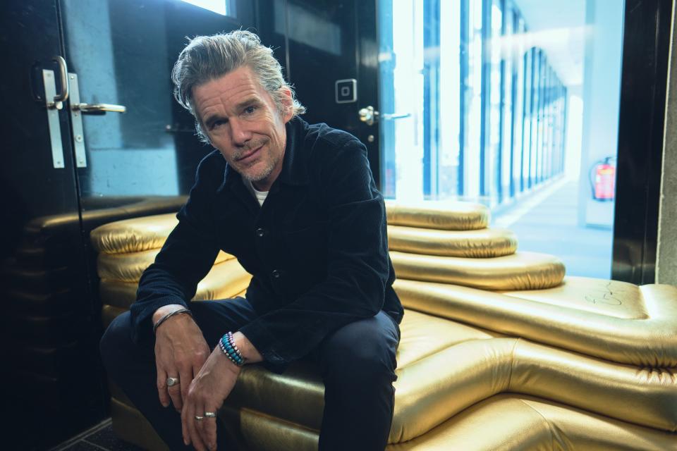 Ethan Hawke is seen in September before the "ZFF Masters: Ethan Hawke" during the 19th Zurich Film Festival at Arena 4 in Zurich, Switzerland.