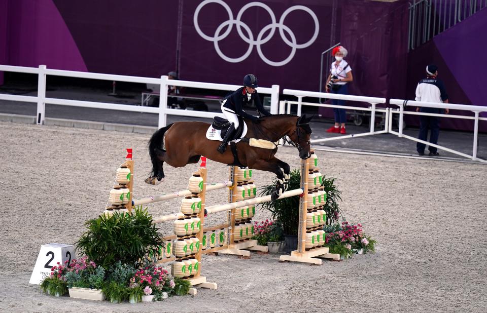 Laura Collett helped Great Britain to gold (Adam Davy/PA) (PA Wire)