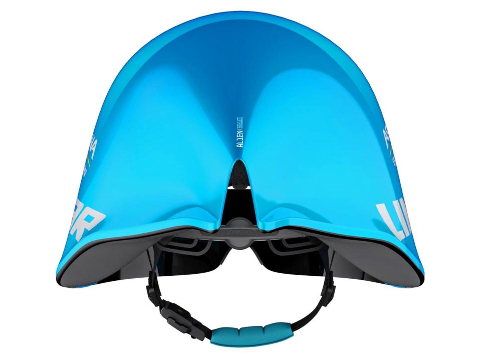 Limar Alien wide aerodynamic time trial helmet, rear