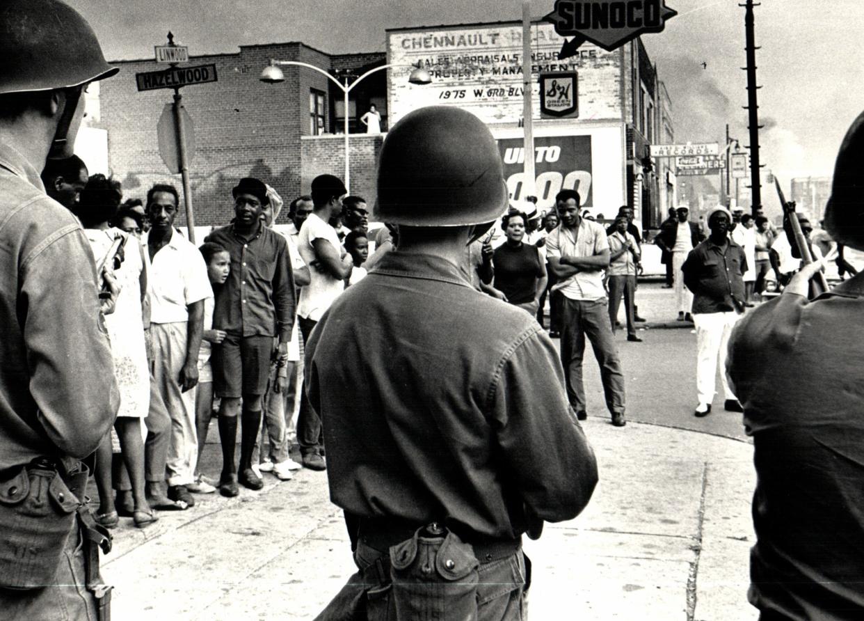 President Lyndon Johnson established the Kerner Commission to get at the root of the unrest in Black communities following the 1967 rebellion in Detroit and other similar uprisings across the county,