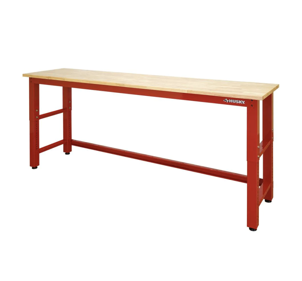 Husky adjustable top workbench