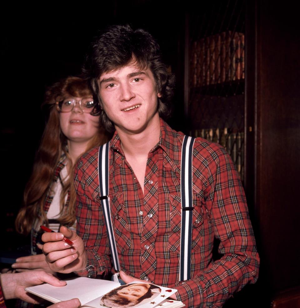 McKeown signing autographs in Copenhagen in 1976 -  Jorgen Angel/Redferns