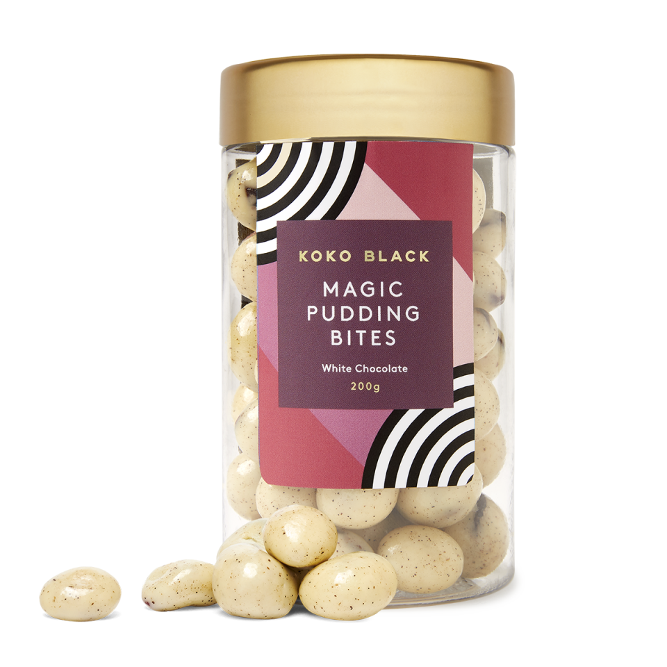 Koko Black Magic Pudding Bites, $18.90